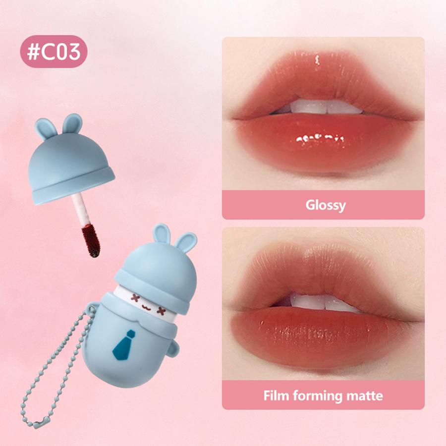 Lekka, nieprzywierająca filiżanka mgły wodnej Liptint Glaze górna warstwa na wargi do matowego makijażu w płynie