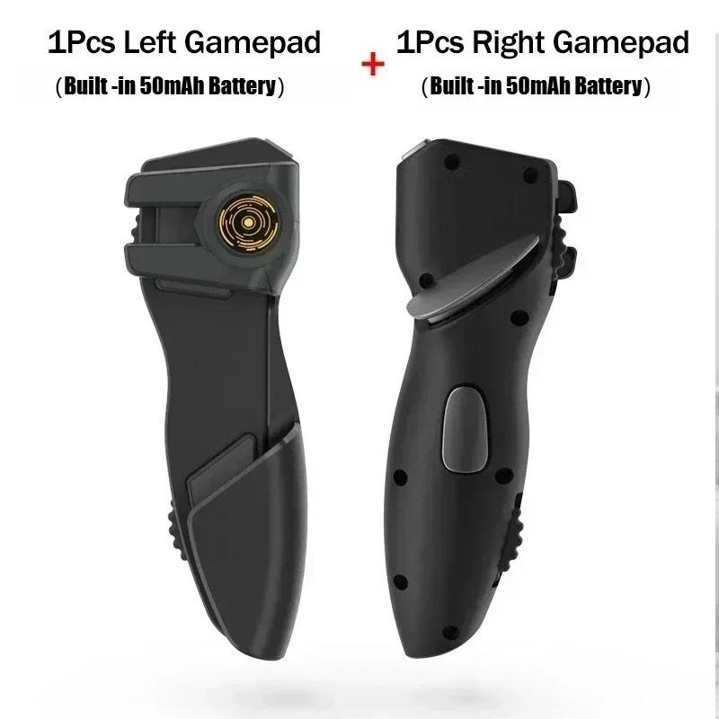 MEMO AK-PAD8K 6 Finger Gamepad Joystick Button Controller Aim Shooting L1R1 Game Trigger Handle for IPad IOS Android Tablet PUBG Standard