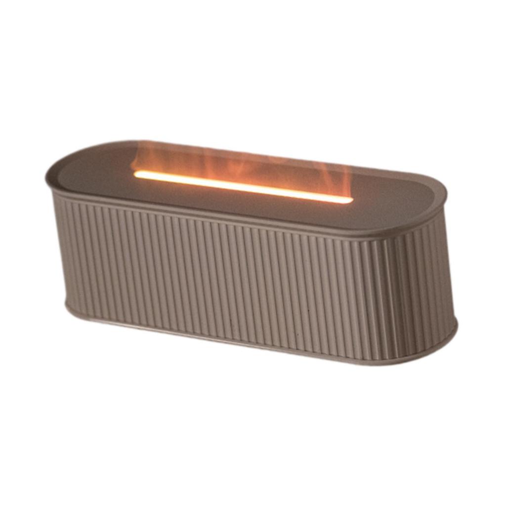 USB Bunter Flammen Ätherische Öle Diffusor für Zuhause Büro Timing-Funktion