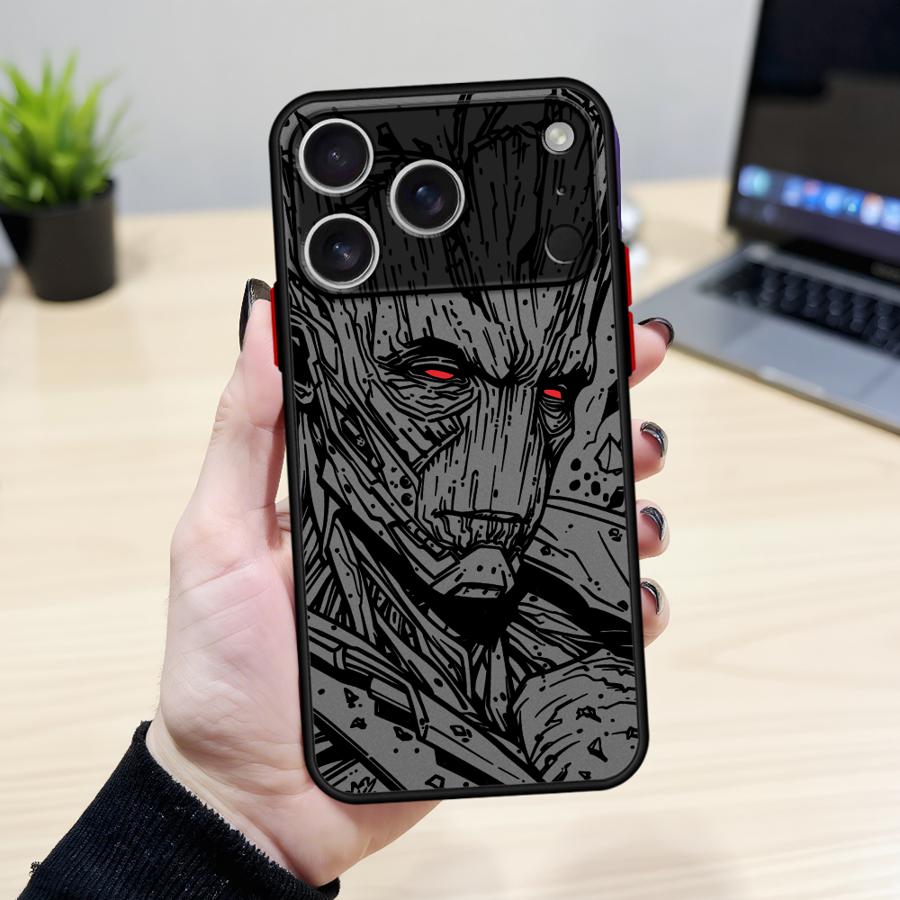 Marvel Groot Hülle für iPhone 7 8 XS Max 16e 12 13 11 17 Pro Max 17 Air 13 Mini 15 16 14 Plus Weiche Hülle