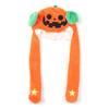 Halloweenská skákací čepice s pohyblivými ušima, zábavná plyšová roztomilá zvířecí narozeninová dárková čepice