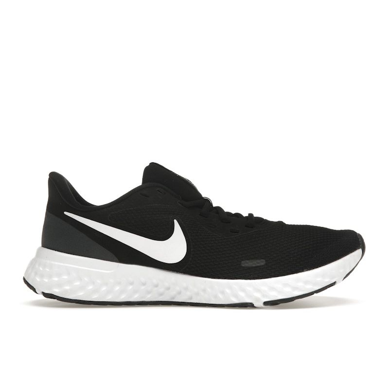Nike Revolution 5 Black White Men Sneakers Antrasitt BQ3204-002