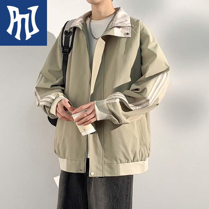 

PNJ Men s Casual Sporty Lapel Jacket L