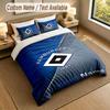 Bedding Set 1 Duvet Cover 2 Pillowcases Hamburger SV Print Soft Bed Linen Bedroom Decor