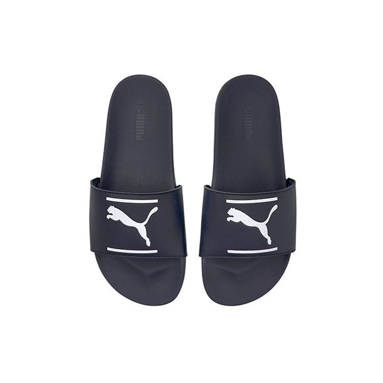 Puma Leadcat Future Comfort Slide Black White Unisex Sneakers 380673-01