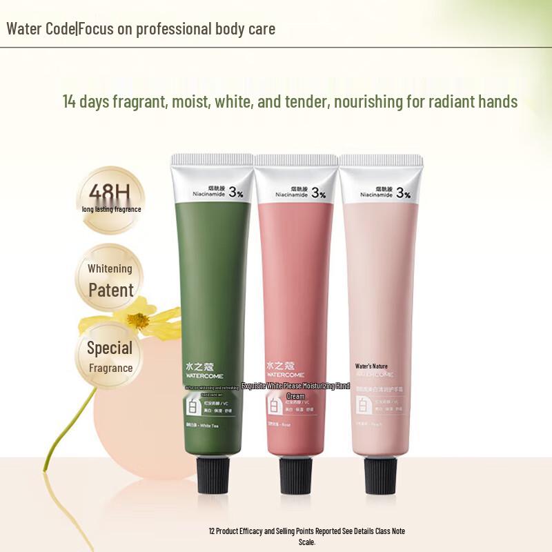 Water s Secret Nicotinamide Hydrating Hand Cream 3-Pack