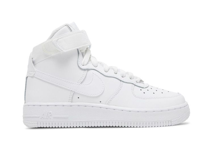 Nike Air Force 1 High LE Triple White (GS)
