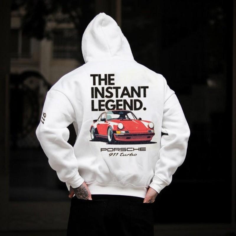 Womens Gothic Oversized Hoodie Long Sleeve Harajuku Sweatshirt Vintage Hip Hop Casual Pullover