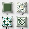 Dark Green Series Sofa Pillowcase 45cmX45cm Throw Pillowcase New Cushion Cover For Home Decor