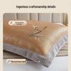 Summer Ice Silk Dual-Sided Cool Pillowcase: Washable, High-Grade, and Perfect for Students and Adults