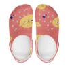 Printed EVA Clogs Sandals Women Men Soft Sole Lightweight Slip On Casual Slippers Soft Sole Summer Shoes Daily Comfort Wear