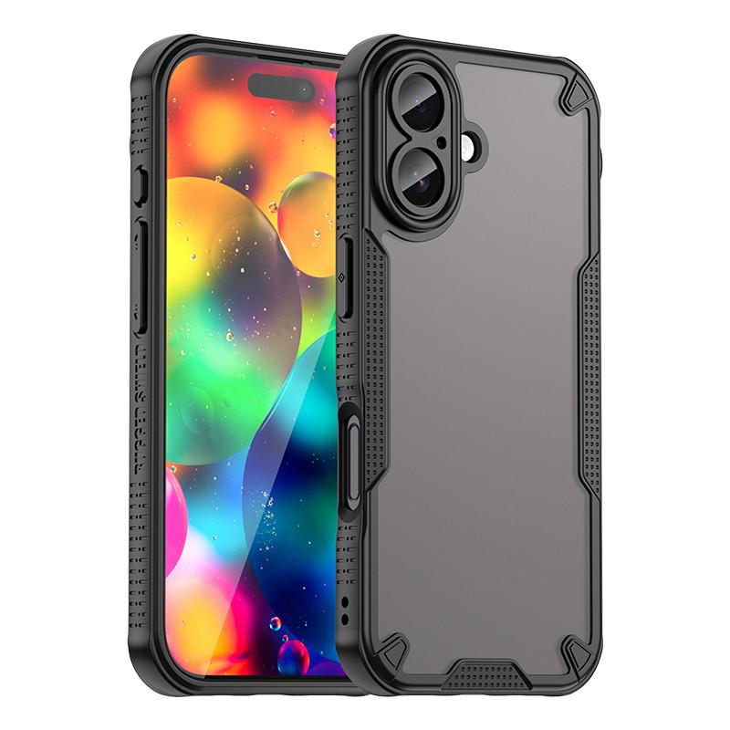 For iPhone 17 Case iPhone 17 Cover TPU Border Durable Matte Bumper Shield Protective Phone Cases For iPhone 17 Pro Max Air Funda