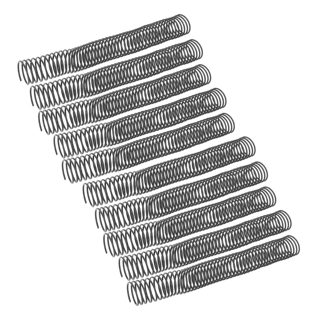 20Pcs Plastic Spiral Binding Coils 32mm Diameter 48 Teeth 4:1 Pitch 280 Sheet Capacity Binding Spirals for Document
