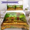 Biene Maja Customize Your Name Bedding Set Breathable Duvet Cover with Pillowcases Home Decoration Birthday Gift