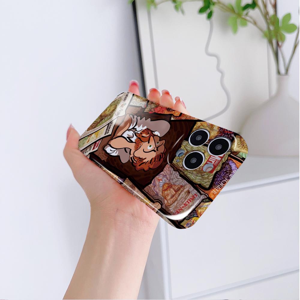 Classical Feilin Phone Case for Samsung Galaxy S20 FE 5G A52 iPhone 11 Xiaomi Redmi VIVO OPPO Realme Huawei Infinix Ultra Slim Hard Cover