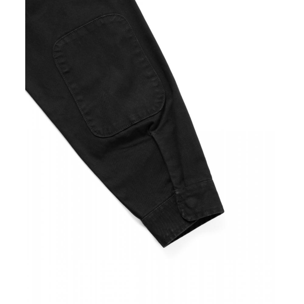 Thisisneverthat Washed Zip Shirt Black