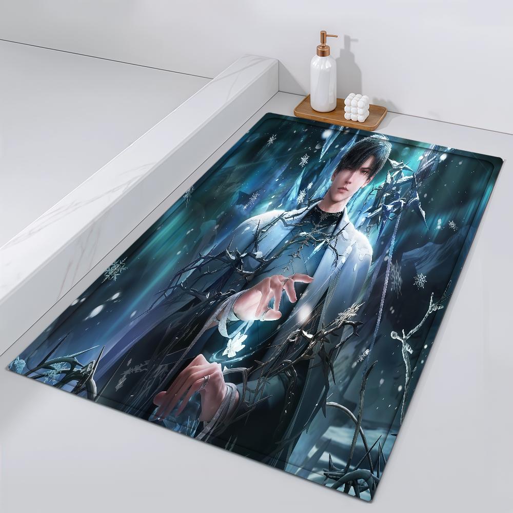 Door Mat Bedside Entrance Bath Floor D-Deepspace Decoration Corridor and Door Mat Carpet Living Love Game Girl Room Balcony