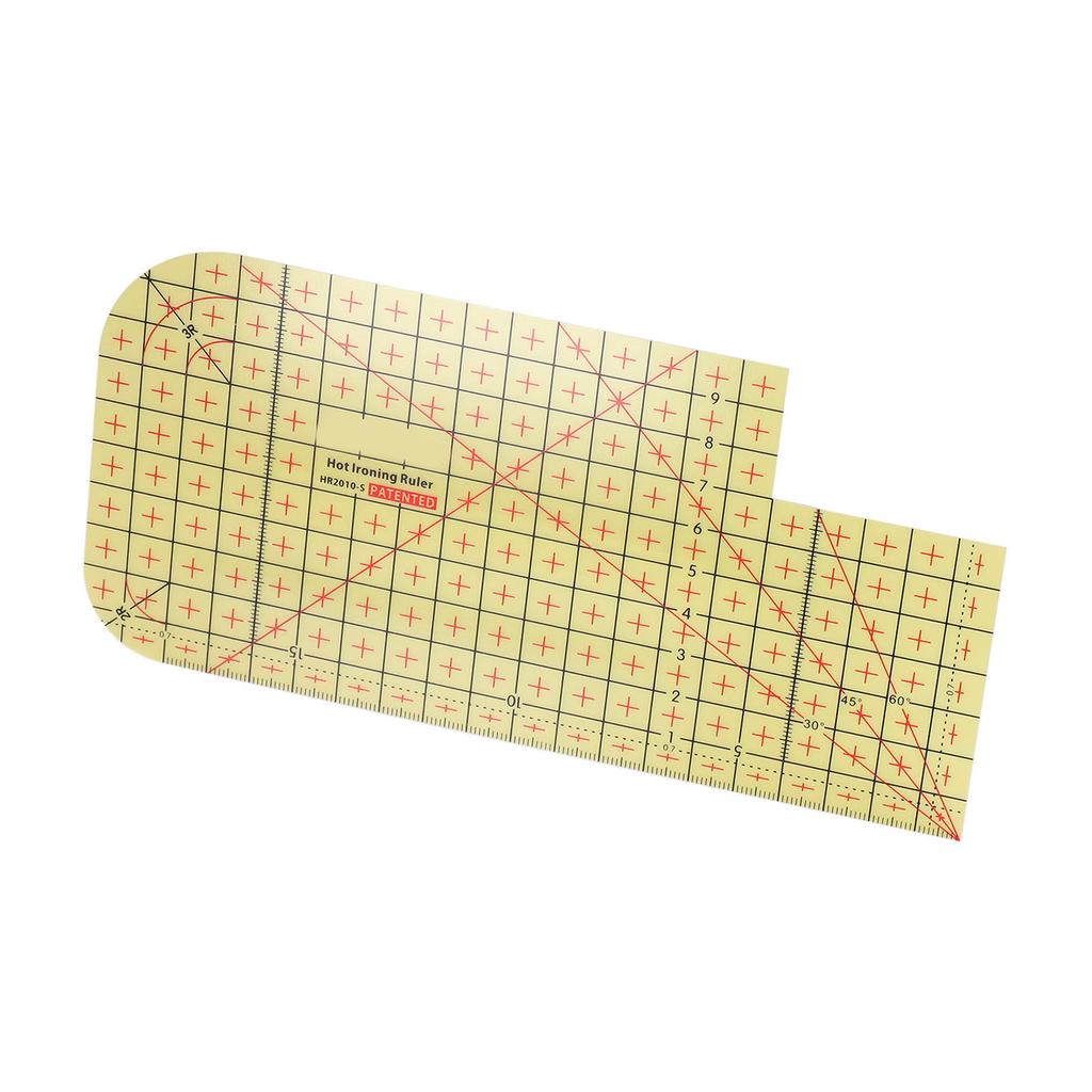 Hot Hem Ruler High Temperature Resistance Hot Ironing Measuring Tool for Electric Iron Home Ironing