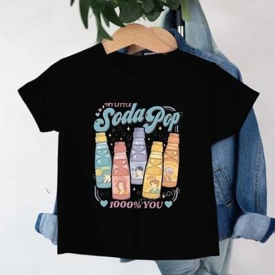 Kpop Demon Hunter Shirt Hot Movie Print Cool Kids T-Shirts Fashion Casual Tops Girls Boys Short Sleeve T-shirt