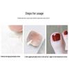 **Gentle Bean Paste Handmade Waterproof Beach Shell Pedicure Stickers (14-Pack)**