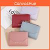 Minimalist Pu Ladies Card Holder Wallet With Multiple Card Slots For Carry Daily