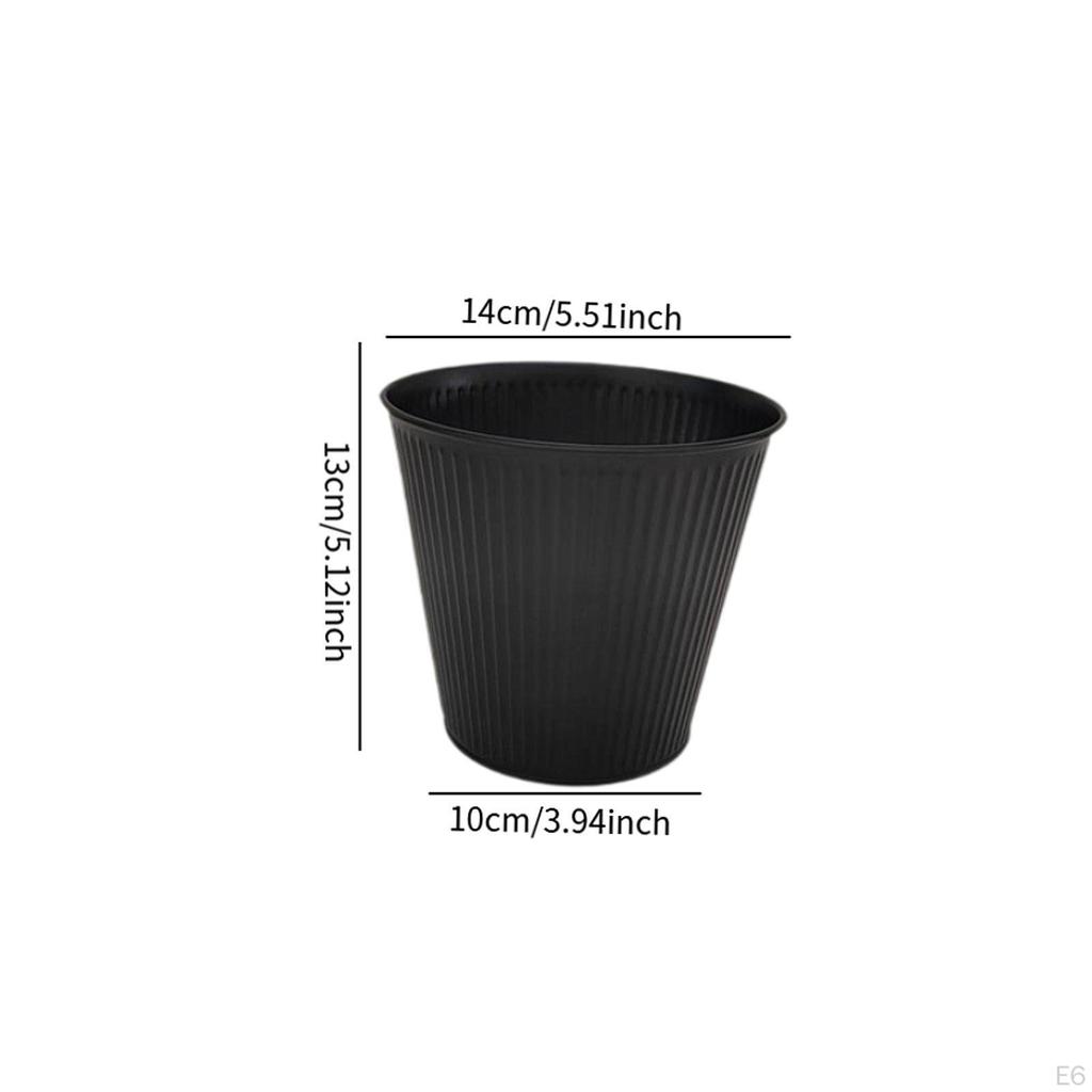2 Stück Blumen Eimer Töpfe Stifthalter Outdoor Topf Make-up Pinsel Behälter für Zuhause Schreibtisch