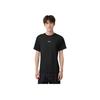 Li-Ning Serie Fitness Stampa Lettere Traspirante Asciugatura Rapida Girocollo Manica Corta T-Shirt Uomo Top Nero ATSU425-1