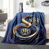 Coperte con Logo Snake Inter Milan in Flanella Stampata Traspiranti Calde Plaid per Casa Ufficio Copriletti 0708a92