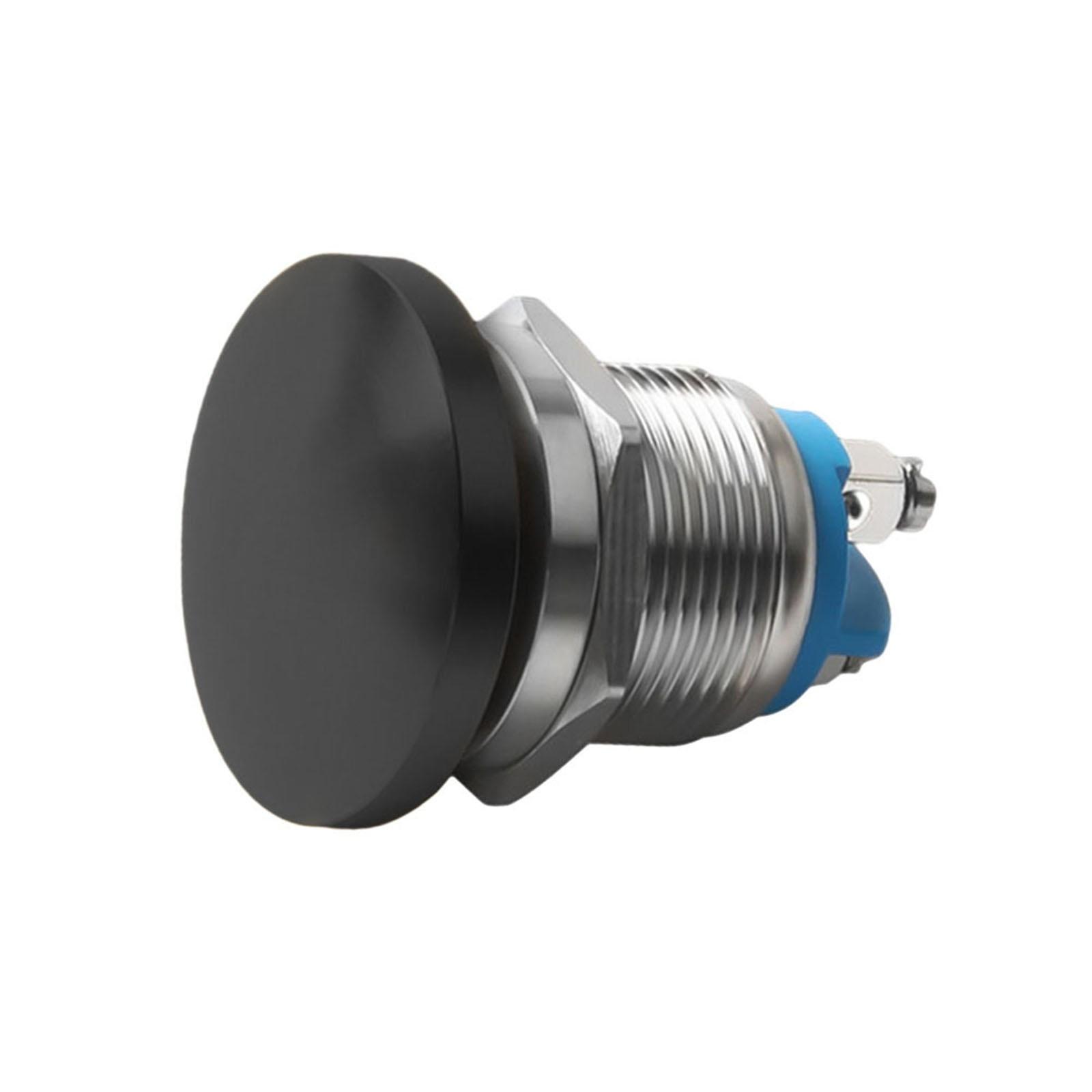 

Waterproof 19mm Metal Push Button Switch with 1NO Contact Configuration and IK09 Protection for Industrial Use