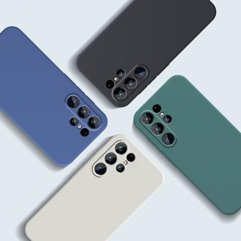 Luxury Shockproof Original Liquid Silicone Case For Samsung S26 Ultra Phone Case S26 Plus TPU Galaxy S26 Ultra Cover Funda Case