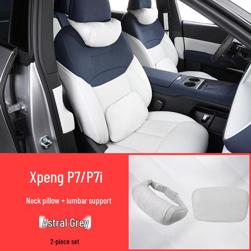 XPeng P7 P7i Neck and Lumbar Support Cushion Set
