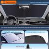 Geely Car Sunshade: Heat-Insulation Windshield Curtain for 25 Models, including Xingyue L, Xingyuan, Xingrui, Emgrand, Boyue L, and Panda MINI.