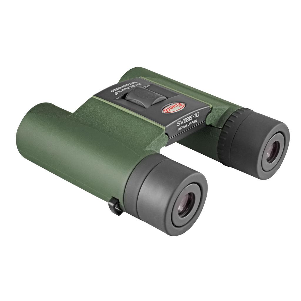 KOWA 25mm Objective 10x Roof Prism High Adjustable Interpupillary Fully Opera Ideal for Fan Live Sports Bird SVII25-10 Binoculars, Lens,
