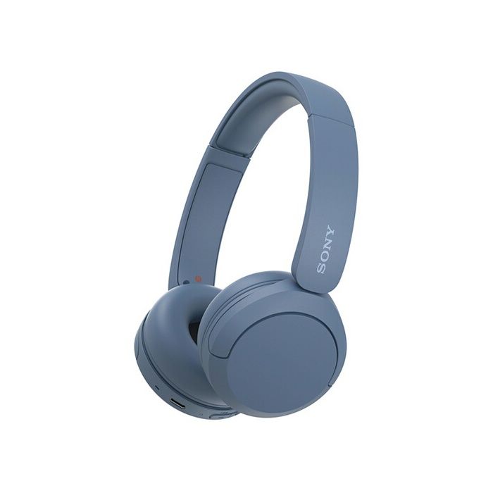 Sluchátka - Sony - WH-CH520 - Bluetooth - 50 hodin výdrže - Náhlavní - MODRÁ