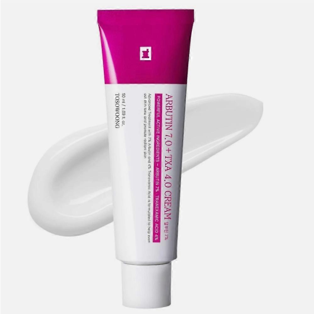 TOSOWOONG Krém s arbutinem 7 % a kyselinou tranexamovou 4 % 50 ml Rozjasňující K-Beauty 50g