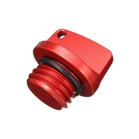 Universal Engine to Oil Filler Cap Motorcycle Install Screw Cover Valve