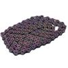 9 Speed Mountain Bike Chain Full Electroplating Treatment Durable Colorful Bicycle Chain