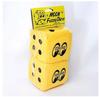 MOONEYES MOON Fuzzy Dice (MG878:YE) Car Motorcycle American Goods