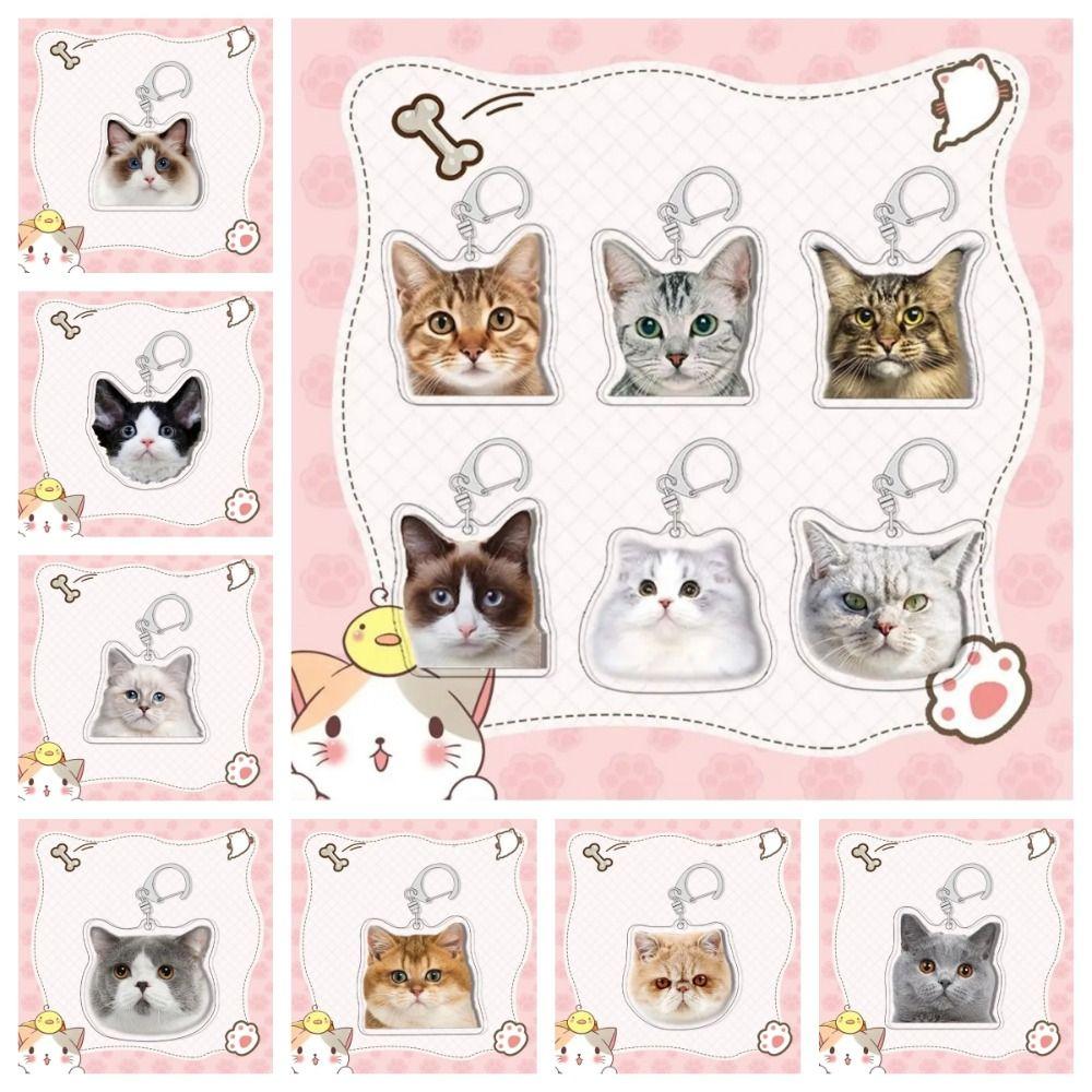 

Брелок сиамская кошка девон-рекс шиншилла акриловый рэгдолл брелок унисекс