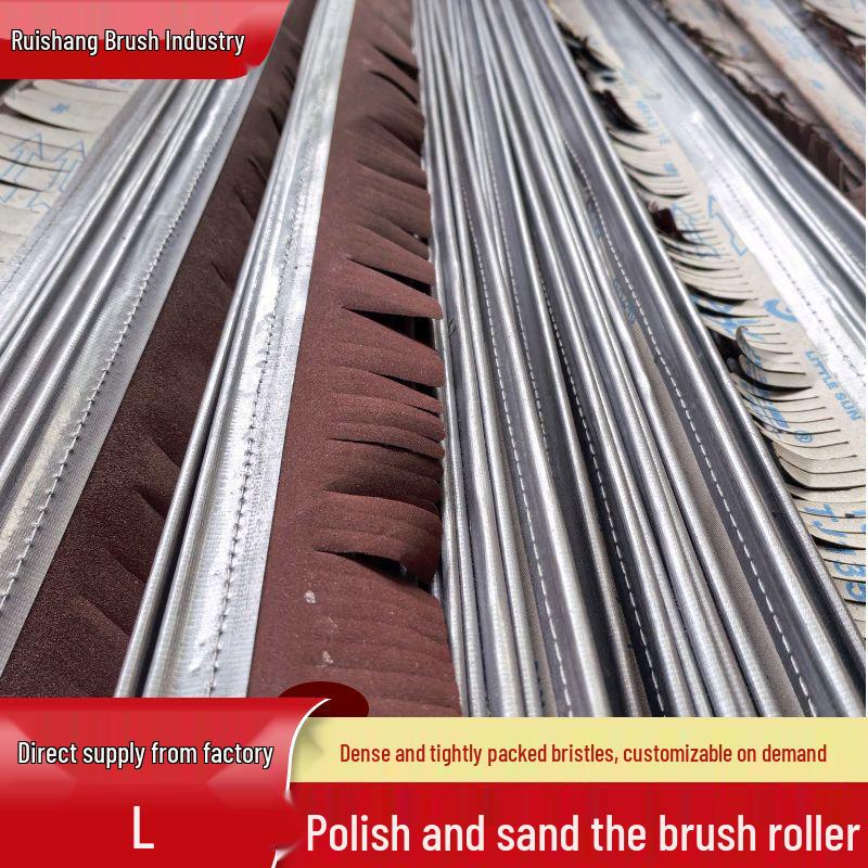 Sisal Sanding Brush Roller for Woodworking and Furniture Polishing