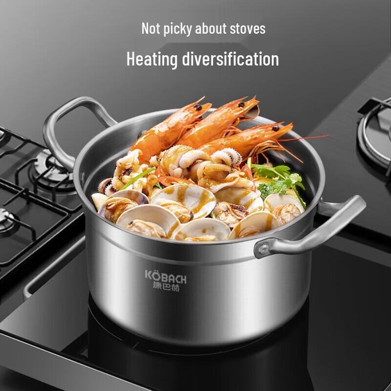 KOBACH 304 Stainless Steel 22cm Soup Pot