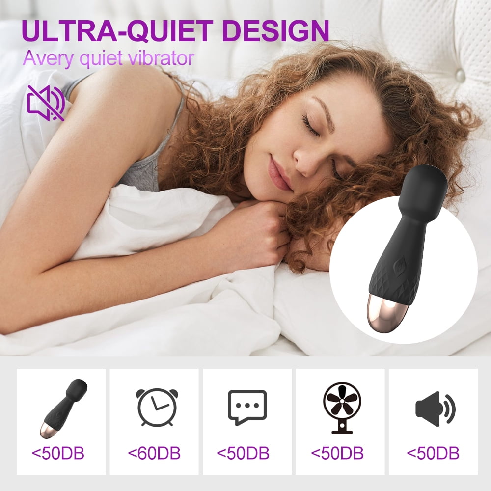 Rechargeable Mini Vibrator for Women Pleasure Clitoris Stimulator Massager with 10 Vibrating Modes