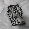 Woven Wire Hair Hoop Elegant Headpiece Super Temperament Crystal Leaf Branch Headband  Formal Prom