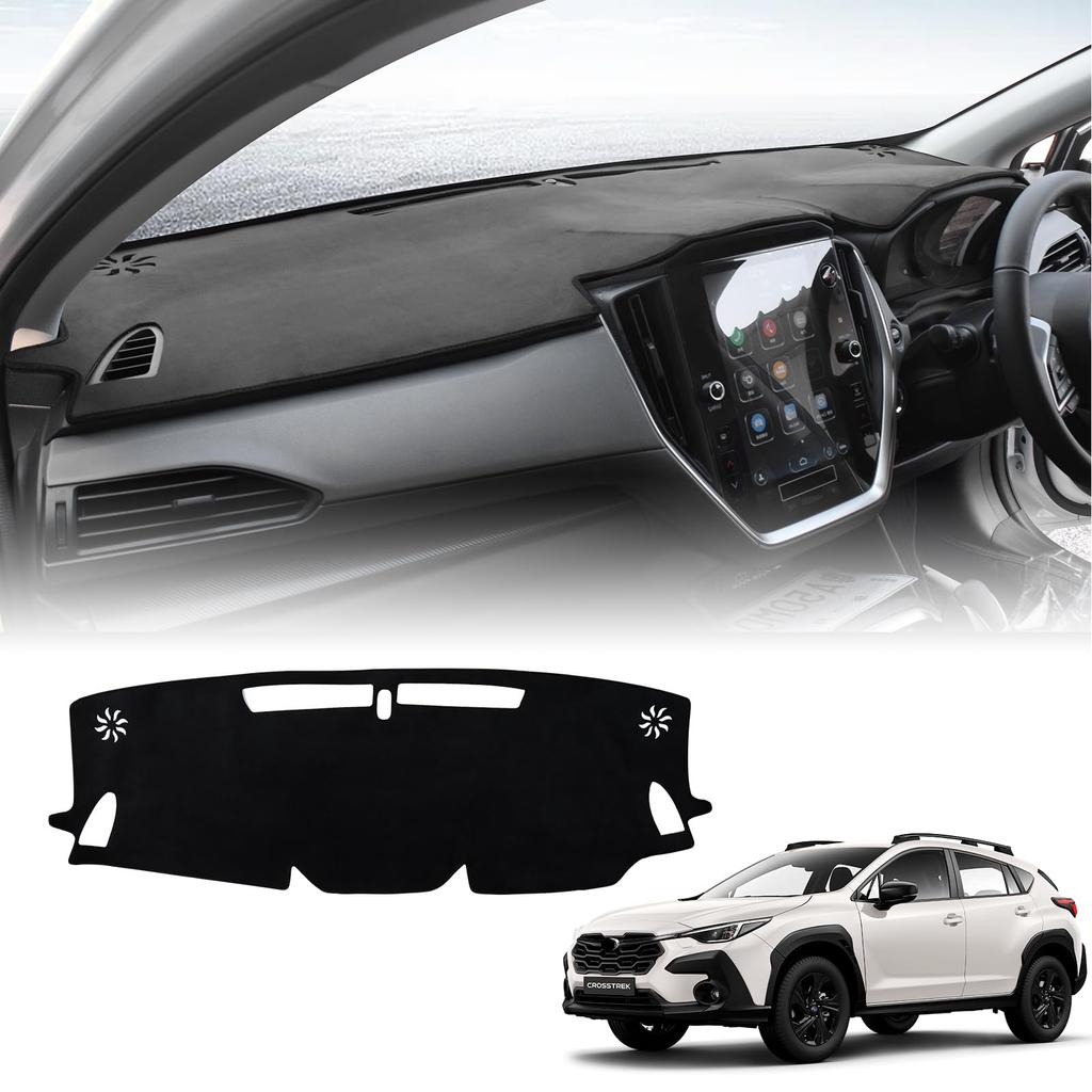 KUNGKIC Drive Dashboard for Subaru 3rd Generation Crosstrek GU Sun Protection and Dashboard Light Protection Interior Accessories Right-Hand Mat/Cover