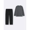 GU by Uniqlo Fleece Lounge Set  Long Sleeve   Long Pants 