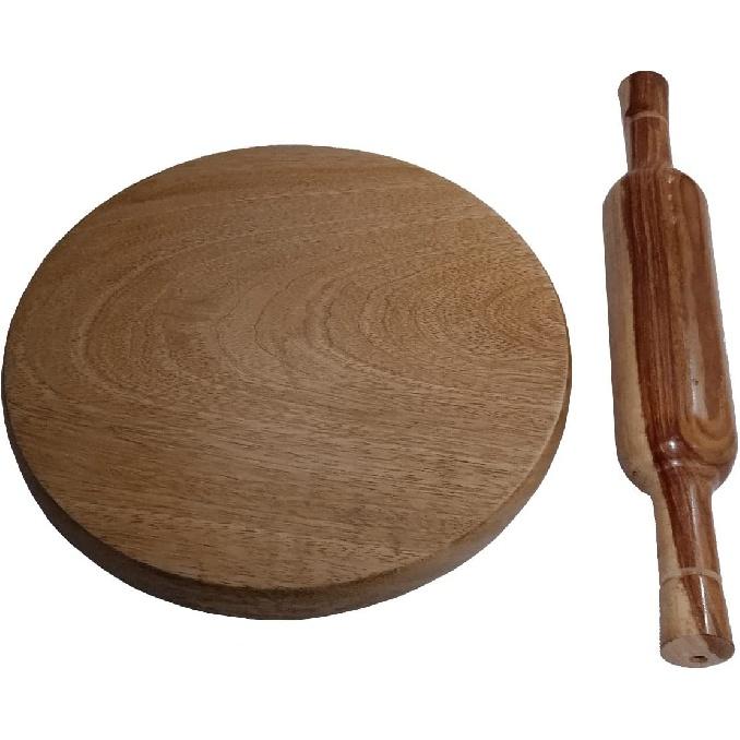 

Набор деревянных скалок Chakla Belan Roti Maker (Диаметр 9 дюймов) Кухня