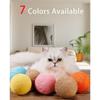 10CM Interactive Sisal Cat Scratching Ball Toy for Kitten Teeth Cleaning Anti Bite Cat Ball Sounding Toy Pet Supplies