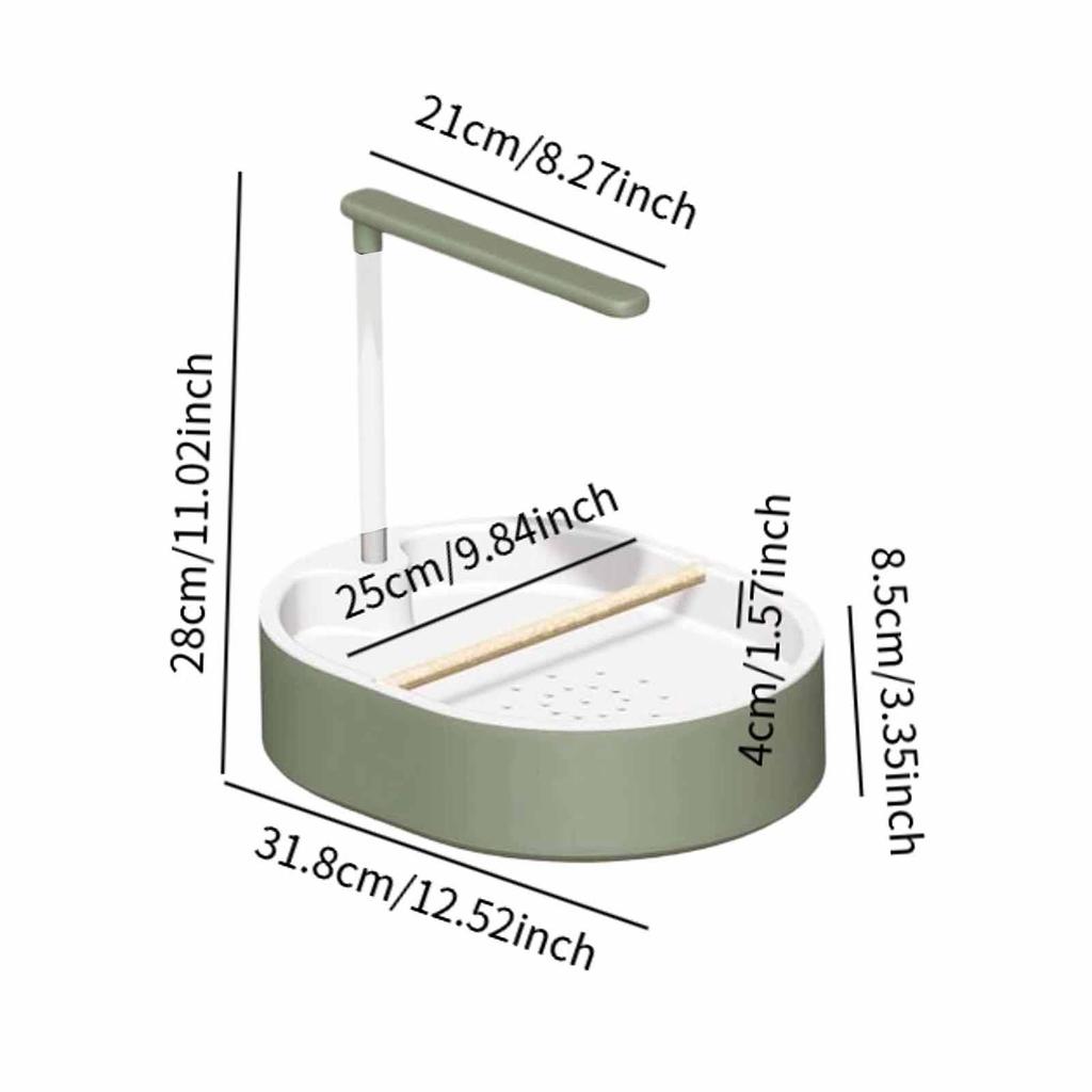 Automatic Bird Bathtub with Running Water USB Electric Bird Shower Box for Lovebird Ferret Cockatiel Bird Supplies