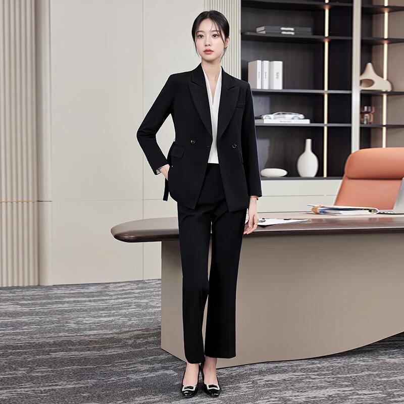 

Women s Elite Waist-Cinching Professional Suit Set 2XL