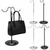 Single/Double Hook Bag Display Rack Curved Hook Jewelry Storage Shelf  Bag Store